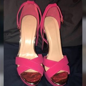 Pink Charlotte Russe Heels